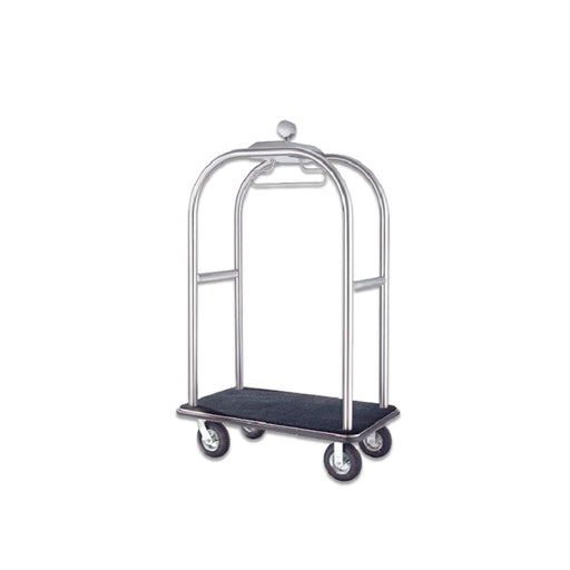 1140 mm Hairline Finish Stainless Steel Birdcage Styling Cart Leader LD-BCT-412/SS