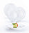 22 cm Tempered Glass Soup Plate Luminarc Everyday N2055