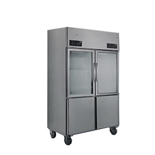 Upright Combination Refrigerator (Stainless Steel) Fresh  (All Style)