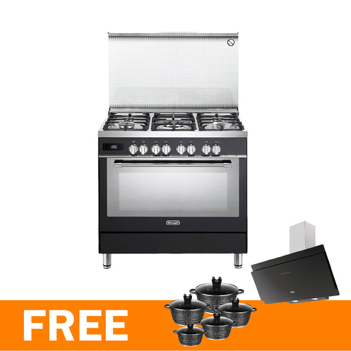 Professional Range Cooker Black DeLonghi PEMA-9501 [FREE 2 GIFTS]