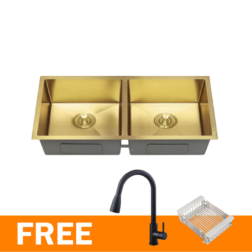 87 cm Gold Kitchen Sink CABANA  [FREE 2 GIFTS]
