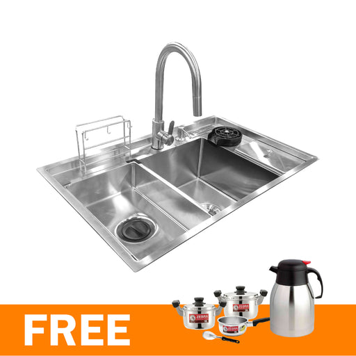 Multi-purpose Stainless Steel Korean Sink [FREE 2 GIFTS]