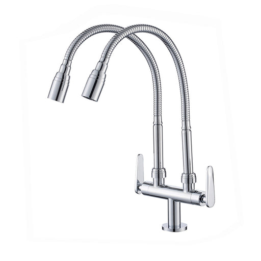 Double Pillar-Mounted Sink Cold Tap OUTAI OT-34046