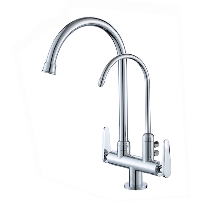 Double Pillar-Mounted Sink Cold Tap OUTAI OT-34052