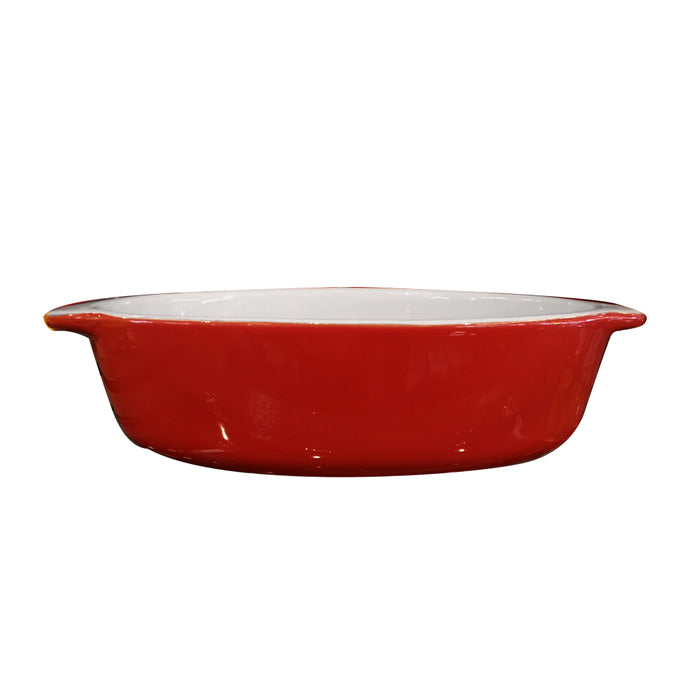 Grilled Oval Plate Romantic Red Collection SU803