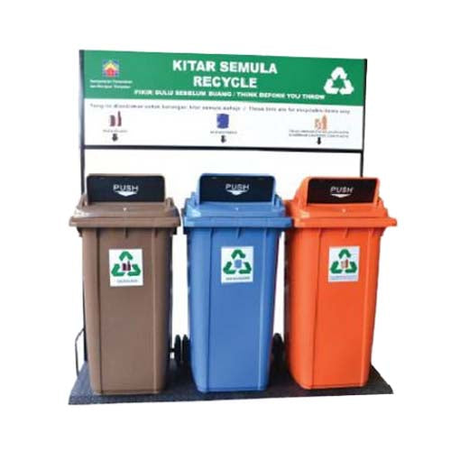 120-240 Litres Polyethylene Recycle Bin Leader (All Sizes)