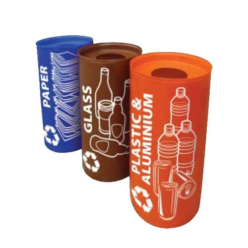 50 Litres Polyethylene Recycle Bin Leader RECYCLE -O50(TO)
