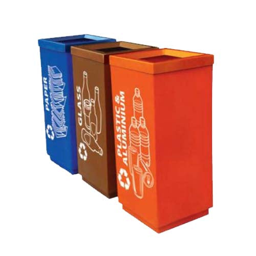 70 Litres Polyethylene Recycle Bin Leader RECYCLE N70(TO)