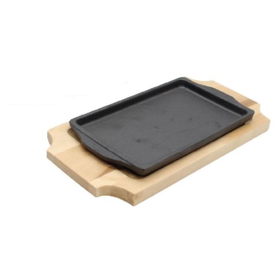 18CM Rectangle Sizzling Plate (BIG) YD93224