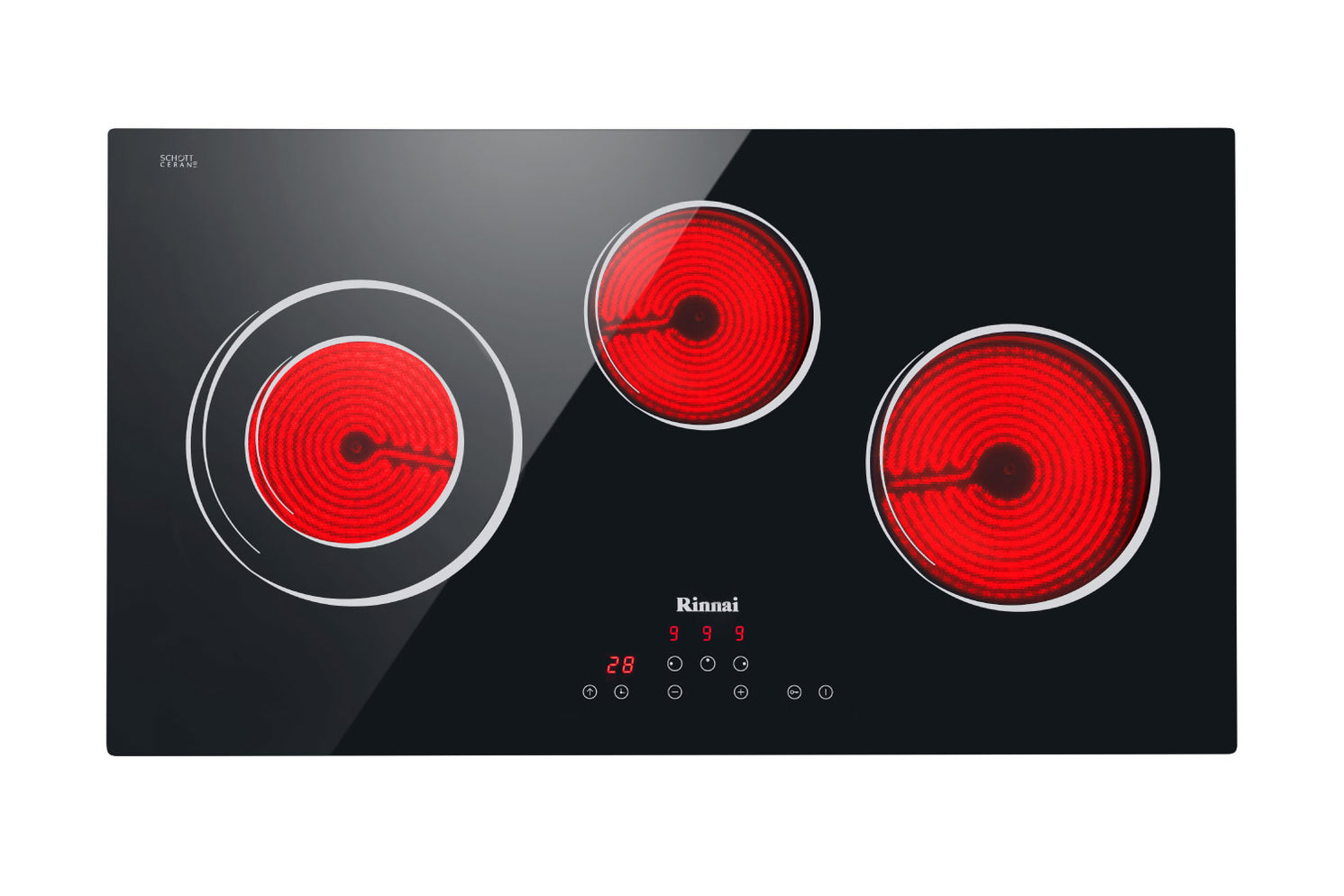 Vitroceramic Hob Built- In (Glass) Rinnai RB-7013E-CB — AlatDapur