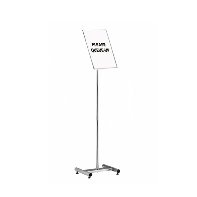 A4 - A3 Stainless Steel Sign Board Stand CLS (All Style)