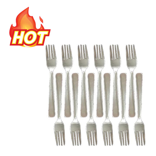 12 Pieces Stainless Steel Dessert Fork 808