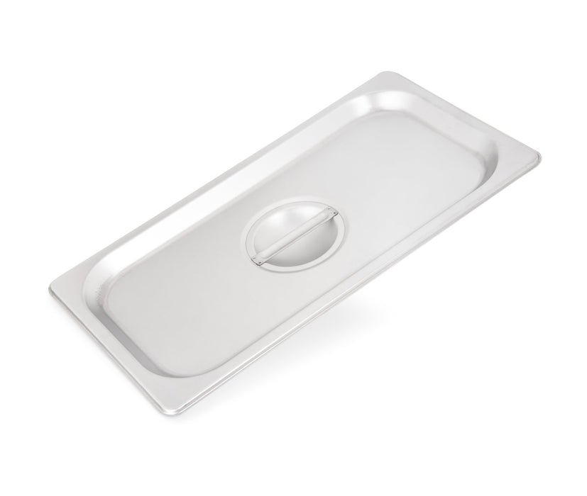 1/3 Stainless Steel Food Pan Cover GN