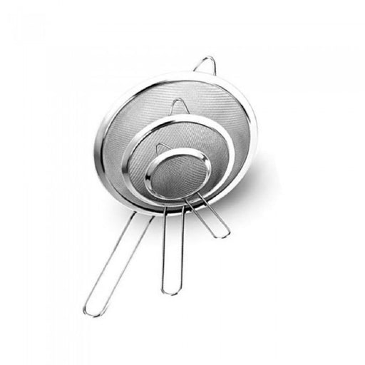 8 - 25 cm Stainless Steel Deep Strainer Toffi (All Sizes)