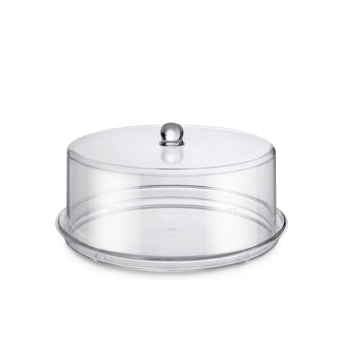 34 cm Acrylic Cake Plate with Cover B4126