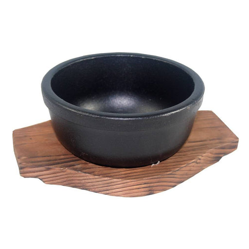 16 - 18 cm Cast Iron Bowl with Board (All Size)