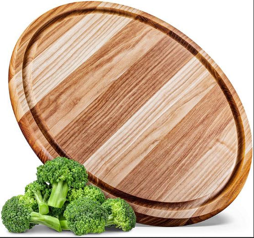 Oval Wooden Pizza Board WD817