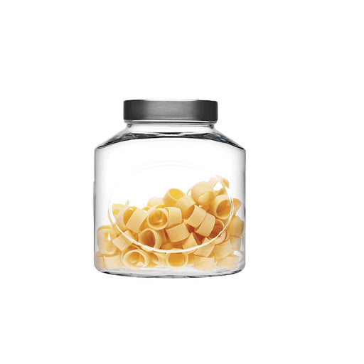 Pasabahce Elips Large Glass Jar Food Preserve Airtight Container