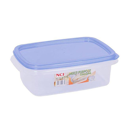 12.5 - 19.5 cm Rectangle  Containers with Cover  NCI (All Sizes)