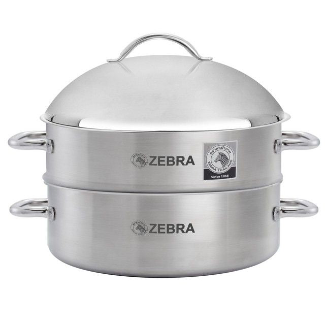 30 cm 3 pieces Steaming Chef  Set ZEBRA