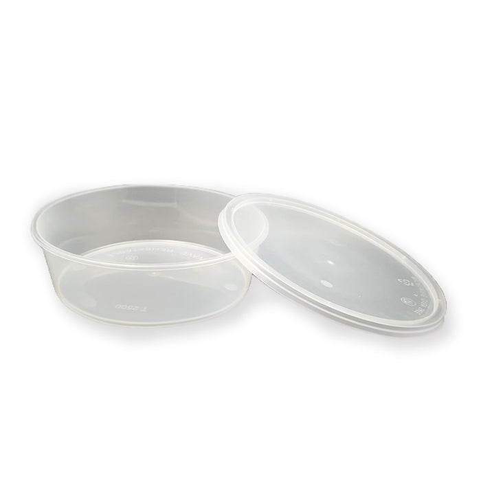 237mm 120pcs Microwavable Round Container FC 2500 (1 Carton)