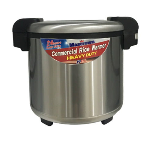 19 Litre Commercial Rice Warmer Mascrown MRW-19 / HRW-10