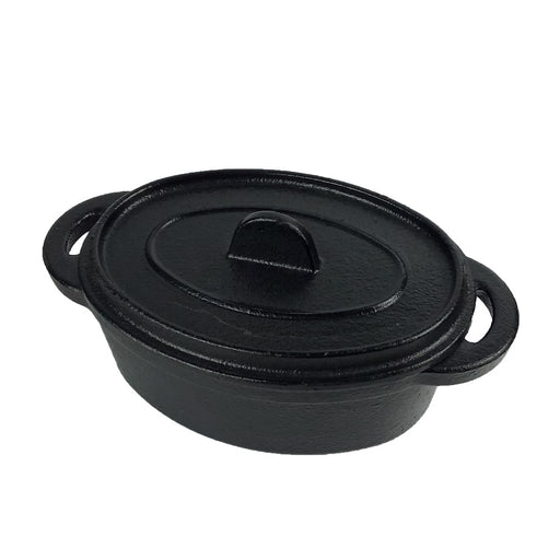 16 cm Cast Iron Oval Pot ZQ-1810J