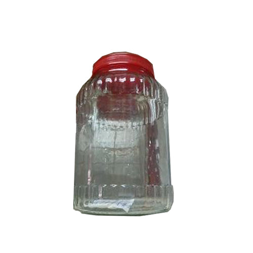 5 kg Glass Jar with Red Lid TP-5
