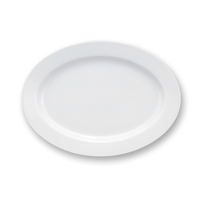 9" Oval Plate Hoover Melamine (All Color)