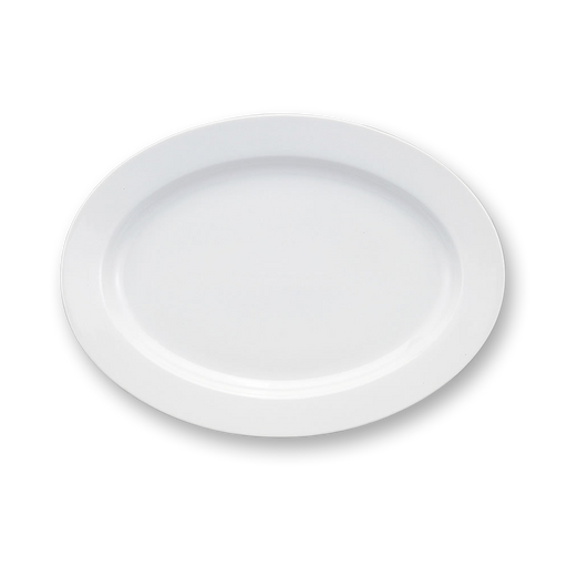 18" Oval Plate Hoover Melamine (All Color)