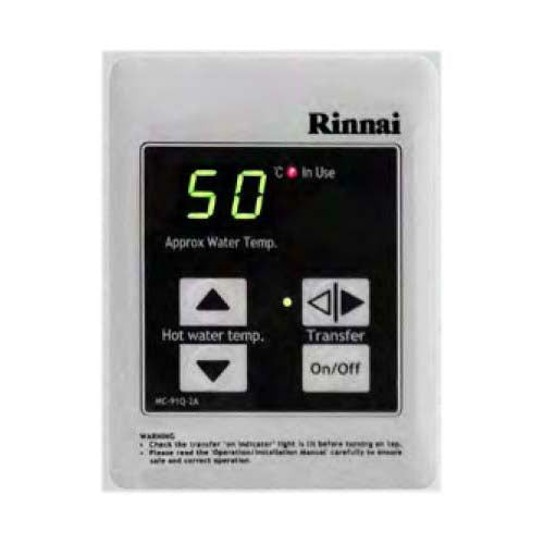 Remote Controller Water Heating System Rinnai MC-91-2A (Optional)