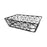23 cm Rectangular Shape Black Iron Basket SEB-28598B