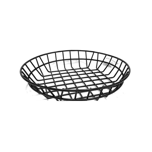25cm Round Shape Black Iron Basket SEB-28WS10