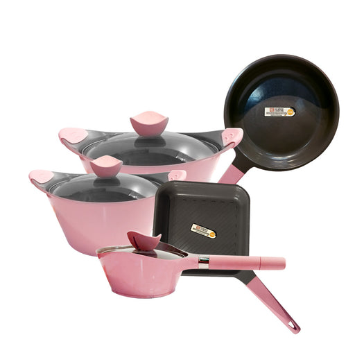 8 Pieces sets Non-stick Granite Cookware MGC (All Color)