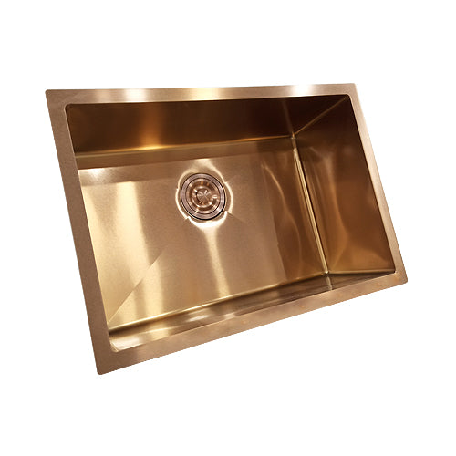 65 cm Rose Gold Kitchen Sink CABANA KS6745-RG-NL