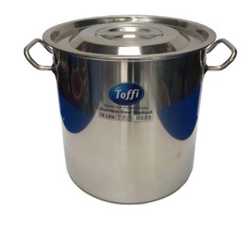 25 - 55 cm S/S  Stock Pot TOFFI (All Size)