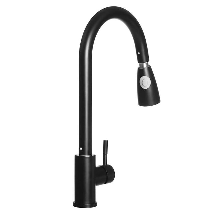 Black Colour Pull Out Mixer Water Tap